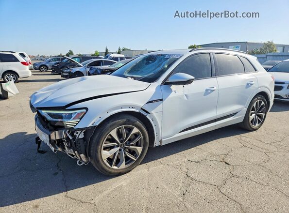 WA1LAAGE7MB038010 2021 AUDI E-TRON White Задня ліва чверть