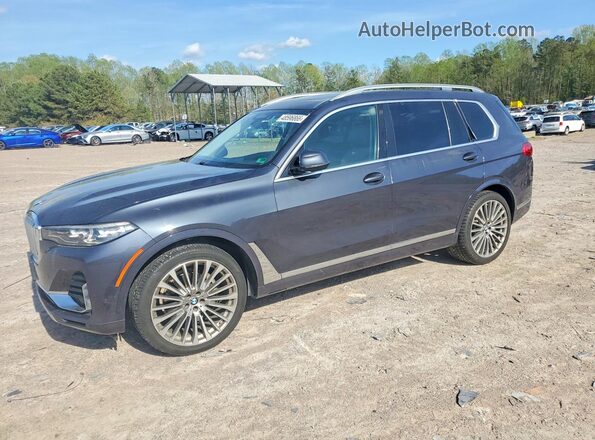 5UXCW2C50KLB43791 2019 BMW X7 Gray უკანა მარცხენა