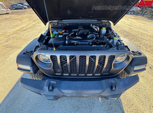 1C6HJTAG6ML531034 2021 JEEP GLADIATOR Черный Вид панели приборов