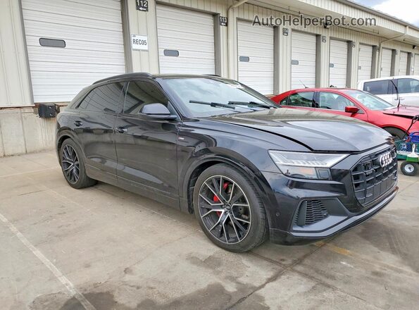 WA1FVBF10KD026871 2019 AUDI Q8 Black Դիմացի տեսք