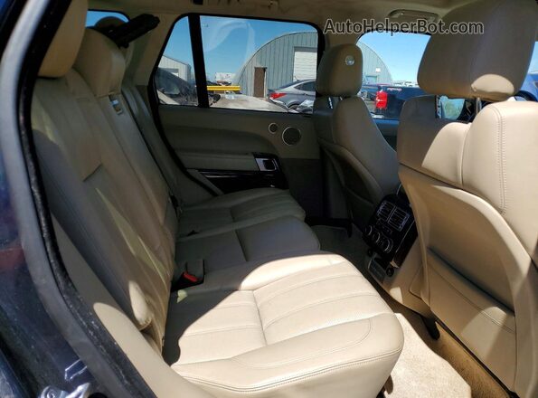 SALGS2FK6HA361194 2017 LAND ROVER RANGE ROVER Blue Widok komory silnika