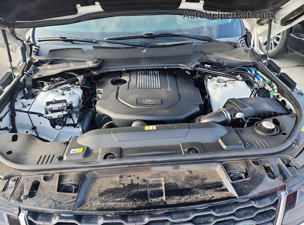 SALWR2RK8JA403678 2018 LAND ROVER RANGE ROVER White VIN կոդի պիտակի տեսք