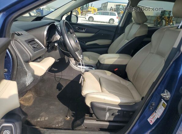 4S4WMAJD1K3458522 2019 SUBARU ASCENT Синий Вид панели приборов