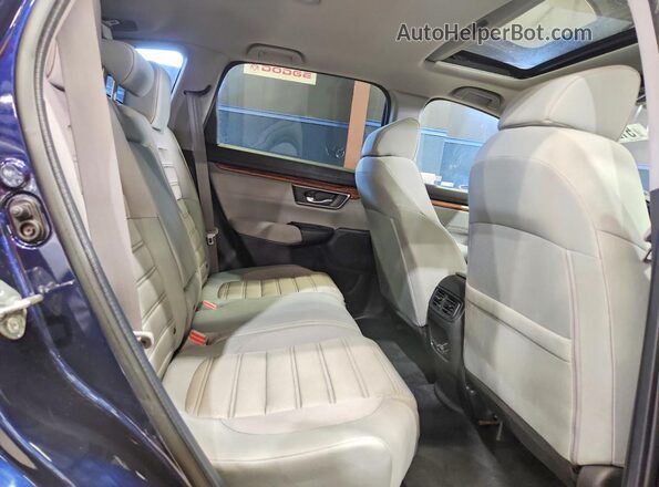 7FARW2H54JE016842 2018 HONDA CR-V Синий Вид подкапотного пространства