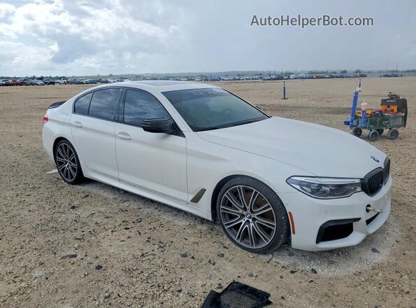 WBAJS7C04LCD22307 2020 BMW M5 White Widok z przodu