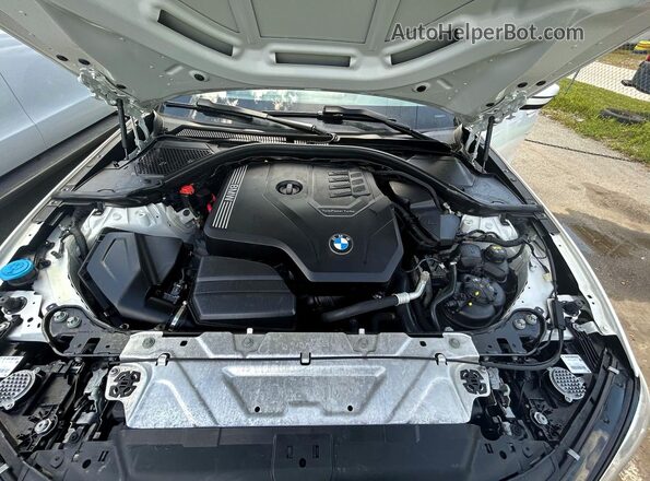 3MW5R7J02M8C01491 2021 BMW 3 SERIES White Vista interior delantera