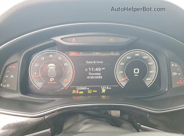 WA1EVAF16KD030798 2019 AUDI Q8 Серый Вид задних сидений