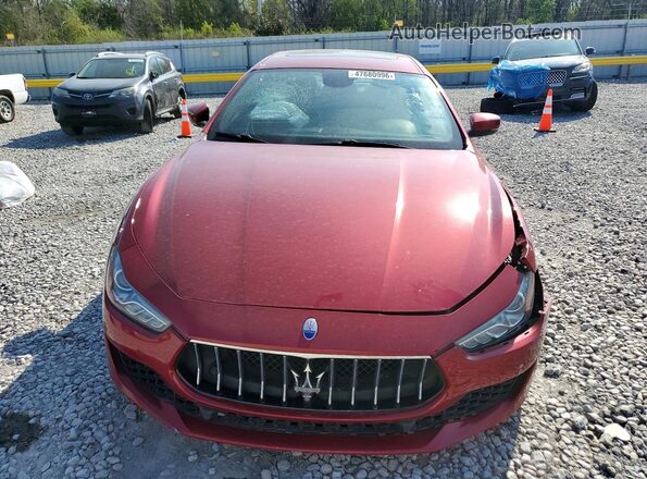 ZAM57YSA6J1290967 2018 MASERATI ALL OTHER Maroon უკანა ხედი