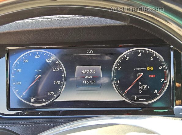 WDDUG8CB0GA214053 2016 MERCEDES-BENZ S-CLASS Silver Vista de los asientos traseros