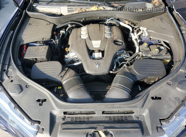 ZN661XUA6MX370853 2021 MASERATI LEVANTE Blue Engine compartment view