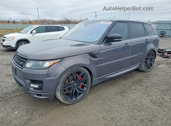 SALWV2FE4HA173867 2017 LAND ROVER RANGE ROVER Gray Задня ліва чверть