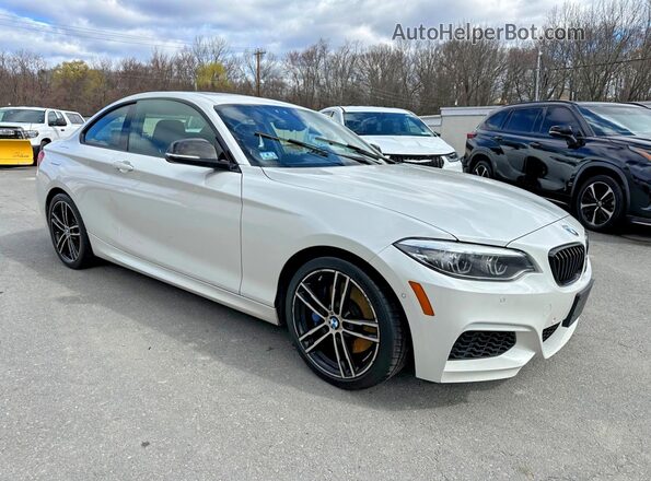 WBA2J7C51JVB28483 2018 BMW M2 White Vista frontal