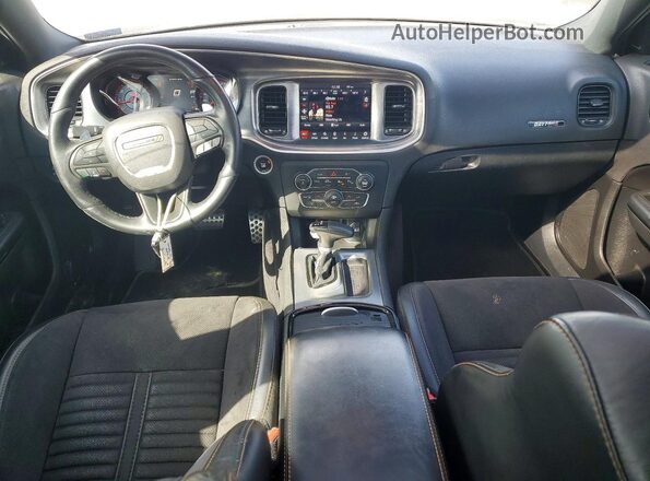 2C3CDXGJ8JH180001 2018 DODGE CHARGER Blue Սարքավորումների վահանակի տեսք
