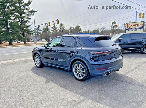 WP1AA2AY3KDA00814 2019 PORSCHE CAYENNE Blue Przód prawy