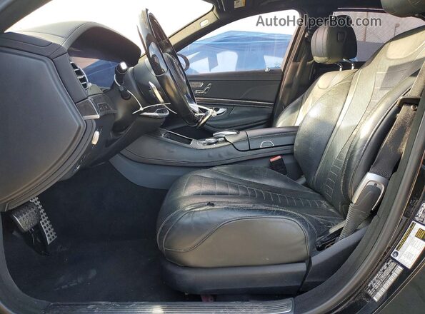 WDDUG8DB8JA409789 2018 MERCEDES-BENZ S Black წინა პანელის ხედი