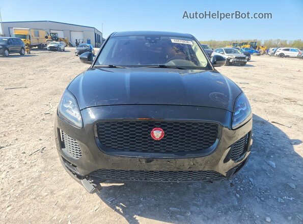 SADFJ2FX9K1Z42315 2019 JAGUAR E-PACE Black Հետևի տեսք