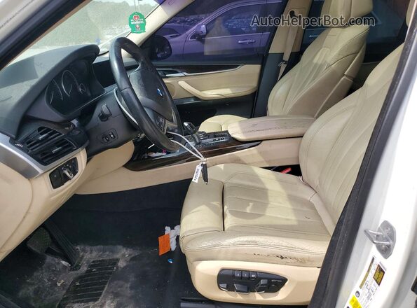5UXKR0C5XG0P22915 2016 BMW X5 White 