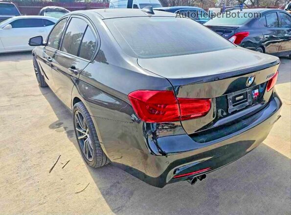 WBA8E9G54GNT82778 2016 BMW 3 SERIES Black Передня права чверть