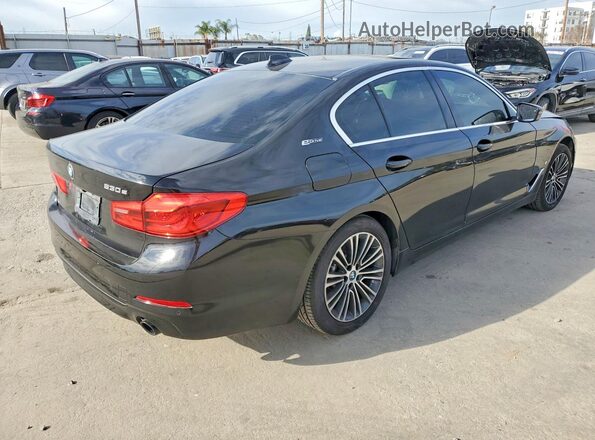 WBAJA9C52KB399446 2019 BMW 5 SERIES Черный Передняя правая четверть