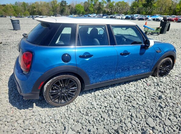WMW53DK07P2T87675 2023 MINI COOPER Синий Задняя правая четверть
