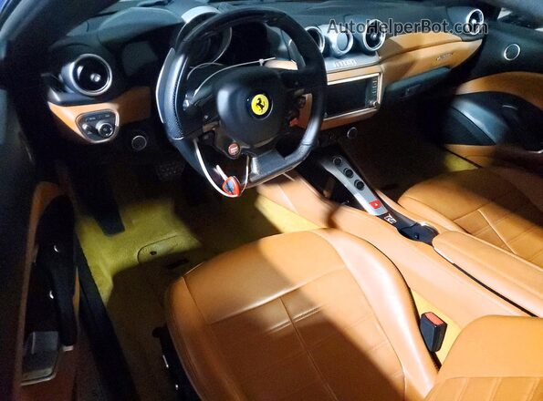 ZFF77XJA4H0226114 2017 FERRARI CALIFORNIA Синий 