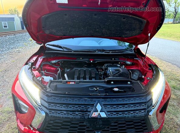 JA4ATUAA5PZ040245 2023 MITSUBISHI ECLIPSE Red Widok deski rozdzielczej