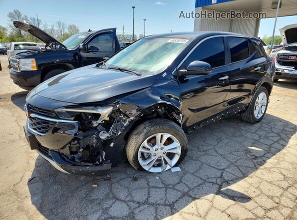 KL4MMCSL9NB038475 2022 BUICK ENCORE Black Задня ліва чверть