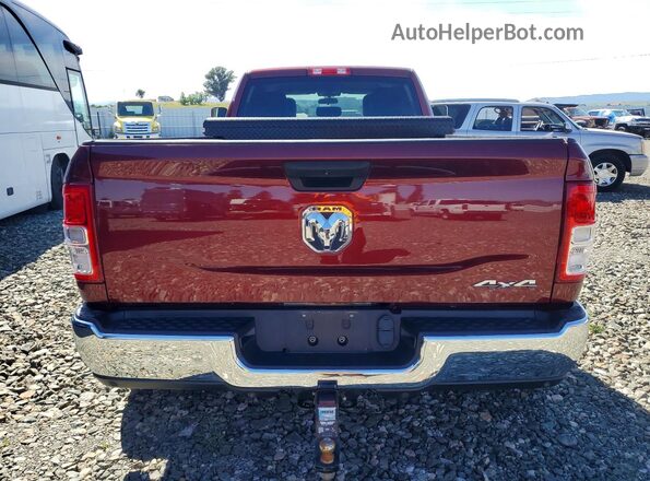 3C63RRGL4LG291665 2020 RAM 3500 Maroon Вид салону спереду