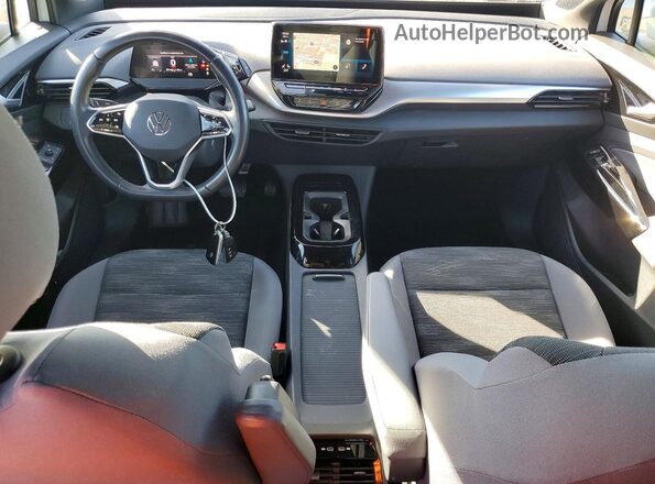 WVGRMPE23MP055565 2021 VOLKSWAGEN ID.4 White Вид щитка приладів