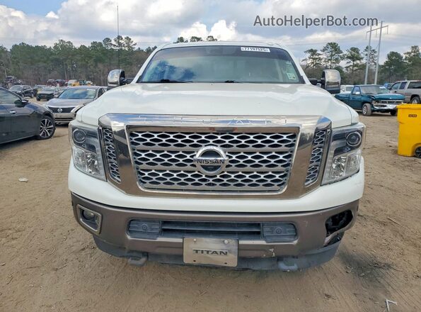 1N6BA1F28HN553155 2017 NISSAN TITAN White Rear view