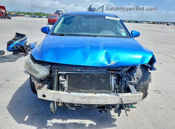 KMHC65LC1JU102850 2018 HYUNDAI IONIQ Blue Widok z tyłu