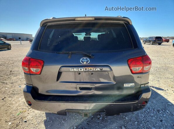 5TDZY5G16GS061873 2016 TOYOTA SEQUOIA Gray Front interior view