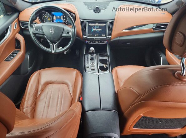 ZN661XUA1JX270526 2018 MASERATI LEVANTE Blue Widok zestawu wskaźników