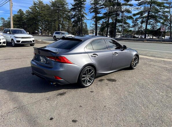 JTHBA1D20H5053494 2017 LEXUS IS Gray წინა ხედი