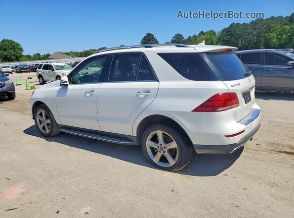 4JGDA5JB1JB030668 2018 MERCEDES-BENZ GLE White Задня права чверть