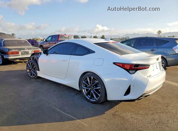 JTHGA5BC1M5011807 2021 LEXUS RC 300 White Задня права чверть