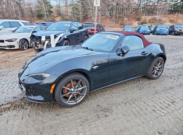 JM1NDAD71J0202578 2018 MAZDA MX-5 Черный Задняя левая четверть