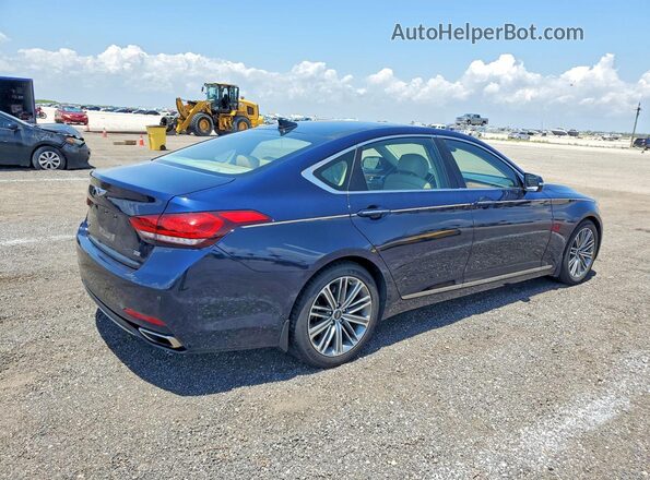 KMHGN4JE2JU269964 2018 GENESIS G80 Blue 
