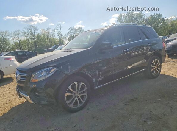 4JGDA5HB5GA720055 2016 MERCEDES-BENZ GLE Black Задня ліва чверть