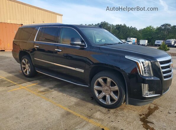 1GYS3HKJXHR387923 2017 CADILLAC ESCALADE Черный Вид спереди