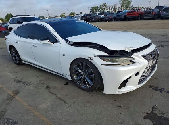 JTHB51FF4J5000484 2018 LEXUS LS500 Белый Вид спереди