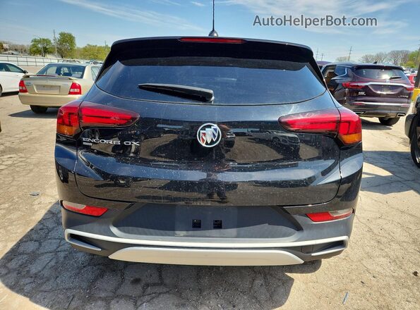 KL4MMCSL9NB038475 2022 BUICK ENCORE Black Вид салону спереду