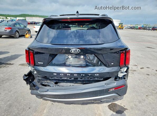 5XYRLDLC8MG051497 2021 KIA SORENTO Black Front interior view