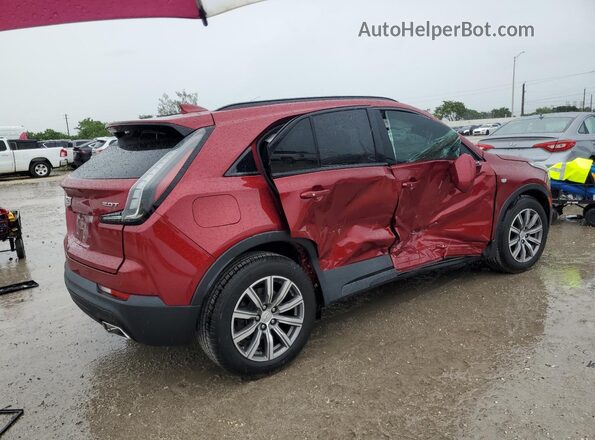 1GYFZER40KF199063 2019 CADILLAC XT4 Red Передня права чверть