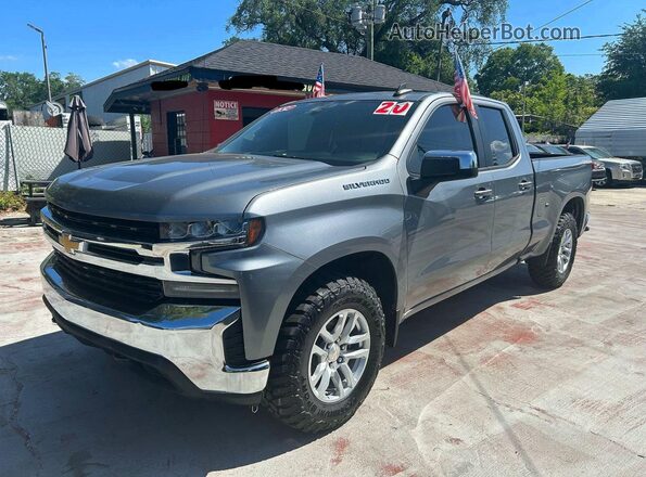 1GCRYDED6LZ143070 2020 CHEVROLET SILVERADO Серебряный 