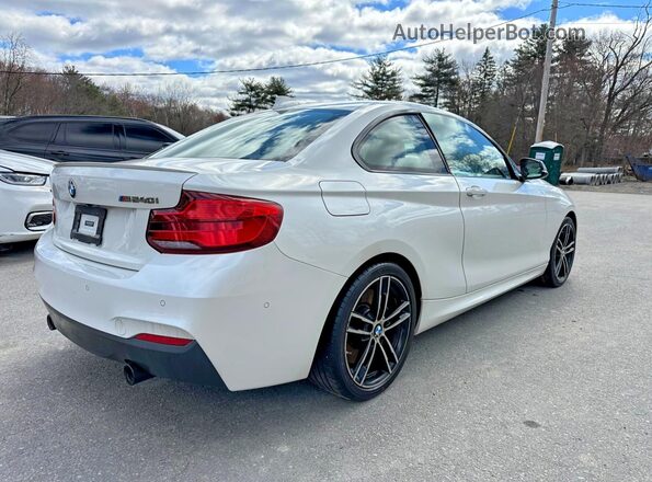 WBA2J7C51JVB28483 2018 BMW M2 White Delantero derecho