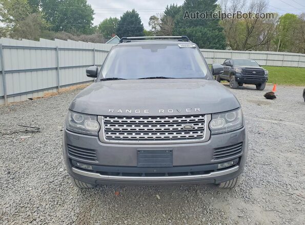 SALGS2KF8GA247088 2016 LAND ROVER RANGE ROVER Серый Вид сзади