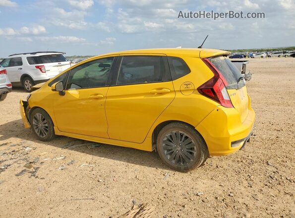 3HGGK5G64JM721003 2018 HONDA FIT Yellow Задня права чверть
