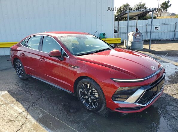 KMHL64JA5RA400617 2024 HYUNDAI SONATA Red 