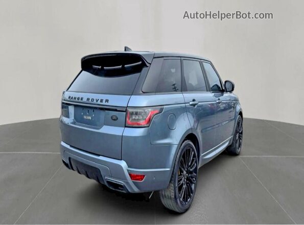 SALWR2RVXKA823843 2019 LAND ROVER RANGE Blue Vista frontal